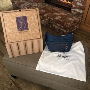 Navy Brighton Purse, great condition,